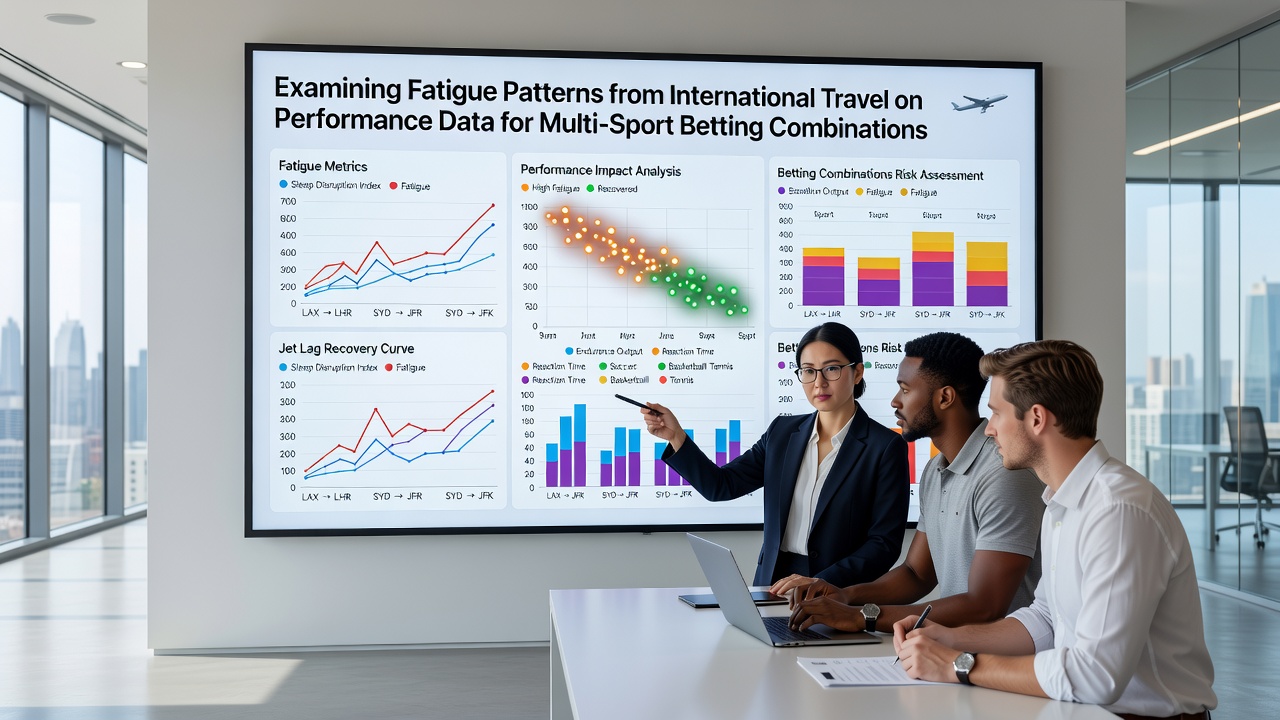 Athletes arriving after long-haul flights and preparing for competition across different sports venues