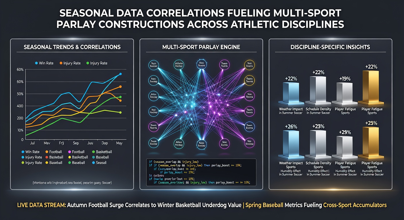 Charts and graphs illustrating correlations between horse racing results, basketball statistics, and tennis performance metrics used in cross-sport betting models