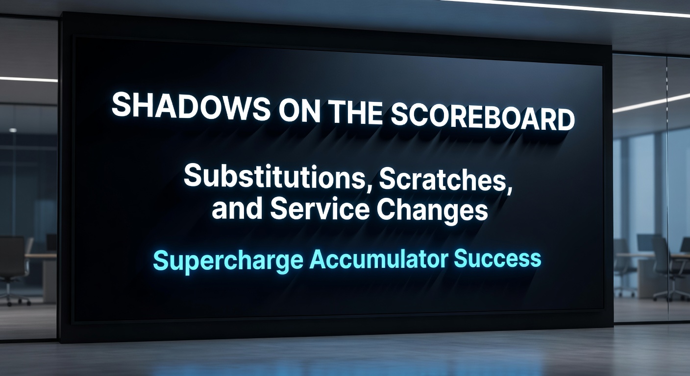 Soccer player being substituted on the pitch during a tense match, highlighting late-game changes that shift betting dynamics