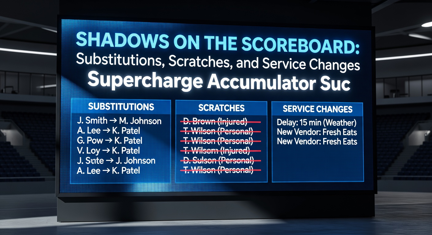 Horse racing starting gate with a scratched contender, illustrating how late withdrawals alter odds and accumulator strategies
